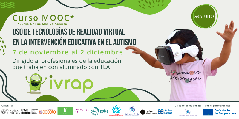 Uso de tecnologías de realidad virtual en la intervención educativa en el autismo. 